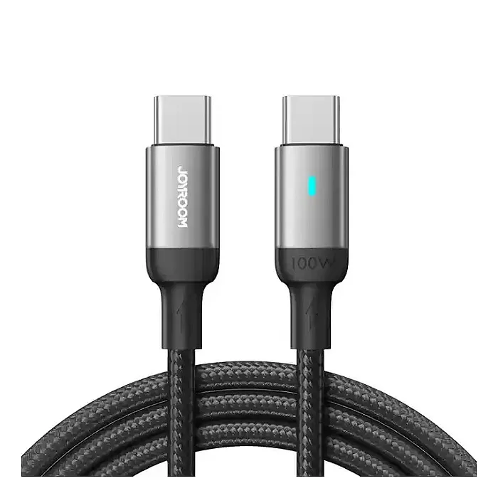 Joyroom S-CC100A10 100W Nylon Type-C To Type-C Cable 1M